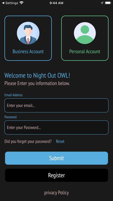 Night Out Owl Screenshot