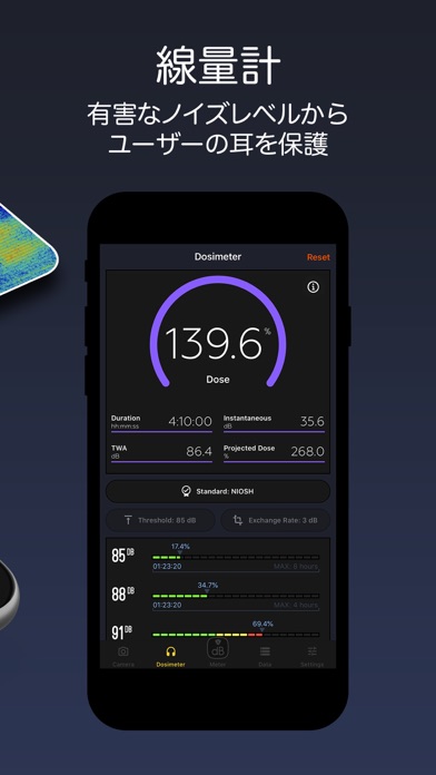 デシベル X PRO - dBA デシベルテスターのおすすめ画像3