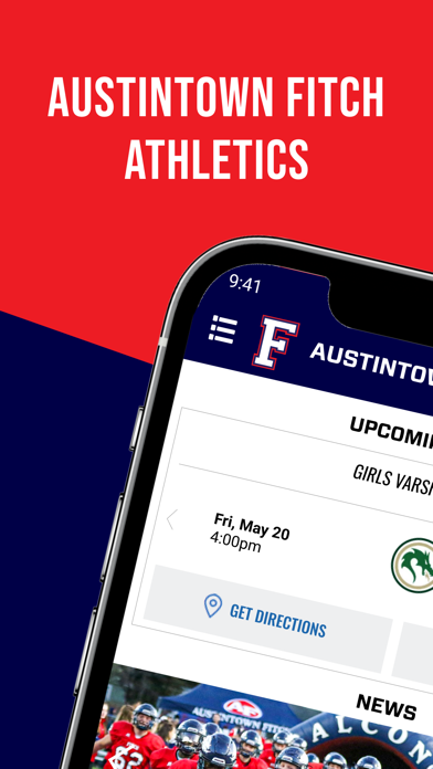 Austintown Fitch Athletics Screenshot