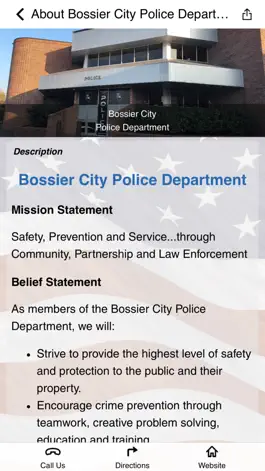 Game screenshot Bossier City Police Department apk