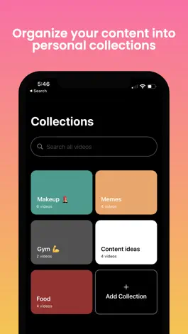 Game screenshot TikReel -  Video Organizer apk