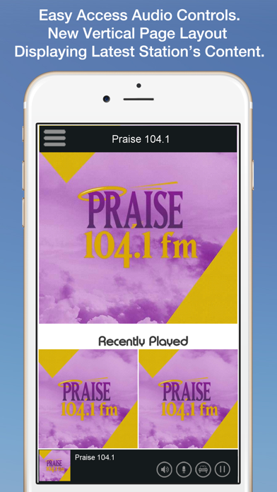How to cancel & delete Praise 104.1 from iphone & ipad 1