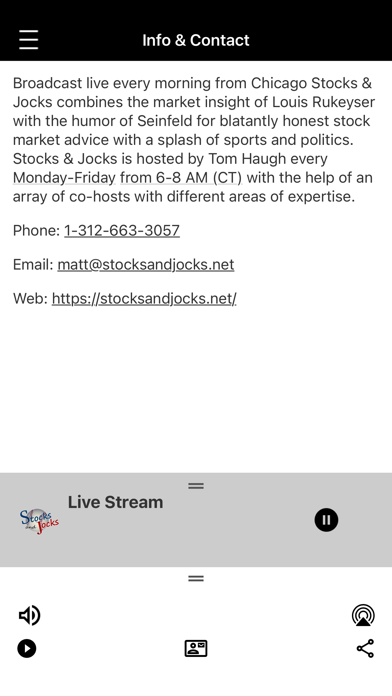 Stocks and Jocks Screenshot