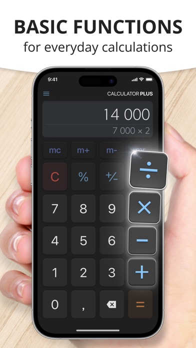 Calculator Plus with History Screenshot