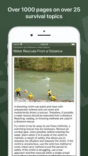 army survival skills iphone screenshot 2