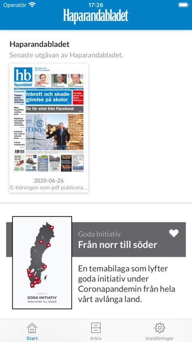 Haparandabladet Screenshot