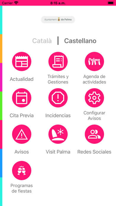 PalmaApp Screenshot