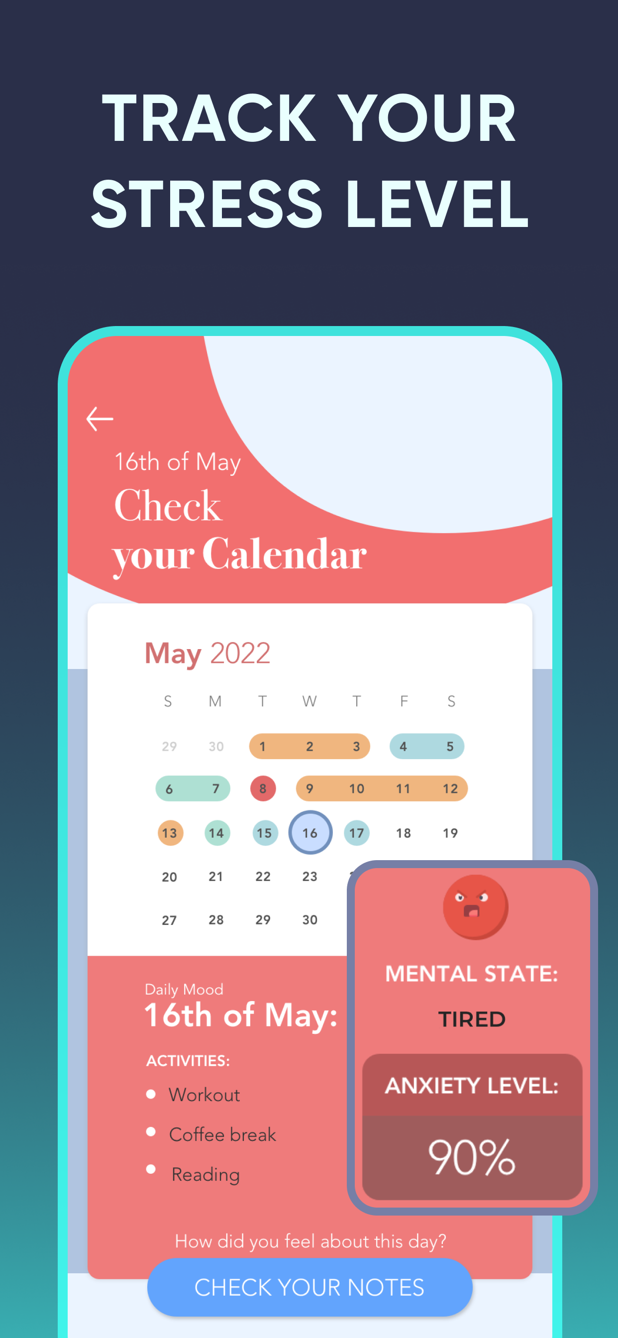 Aurora: self care & mood diary