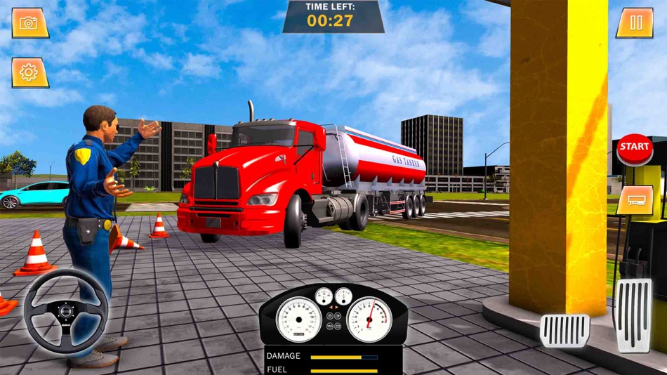 #1. Gas Station Junkyard Sim Game (iOS) 由: Tayyab Sultan
