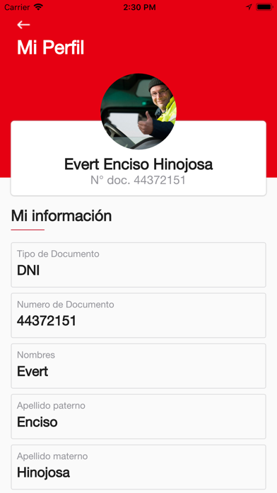 Hino App Screenshot