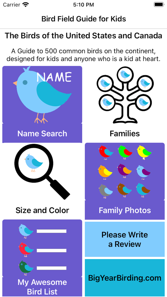 #1. Bird Field Guide for Kids (iOS) 由: PVI Maine LLC