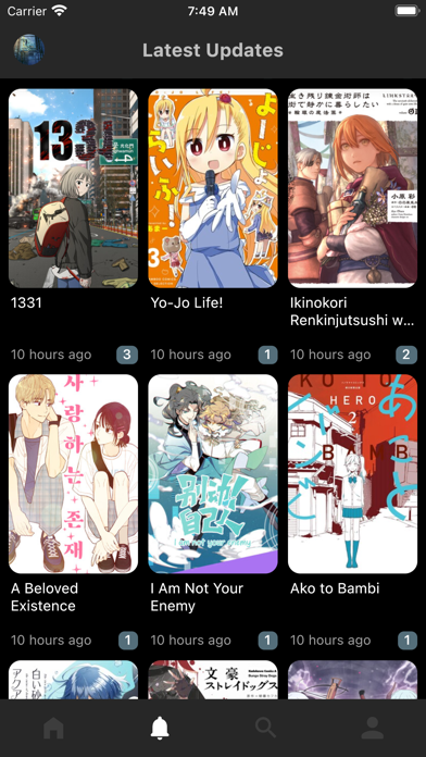 COMET — Manga, Webtoon, Manhua Screenshot