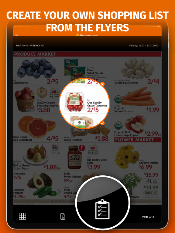 Promotheus – Weekly ads, sales iPad screenshot 5 - Shopping app