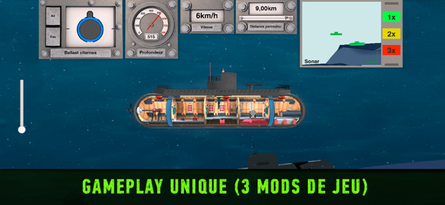 ‎Nuclear Submarine inc Arcade Capture d'écran