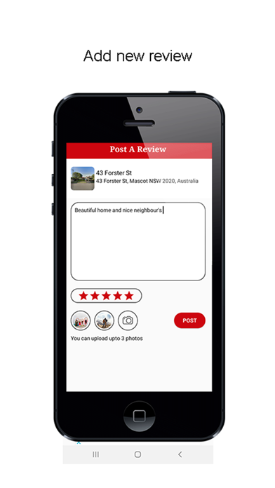 Rental Reviews Screenshot