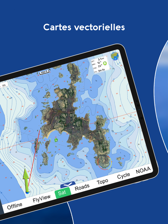 Screenshot #5 pour AIS Maps: Marine & Lake charts