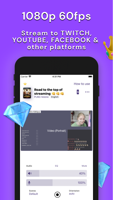 StreamChamp: Streaming App Screenshot