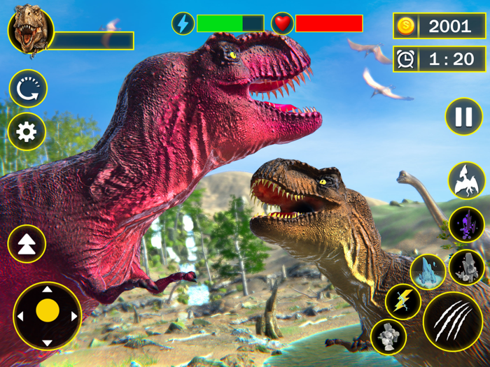 Wild Dinosaur Family Simulator