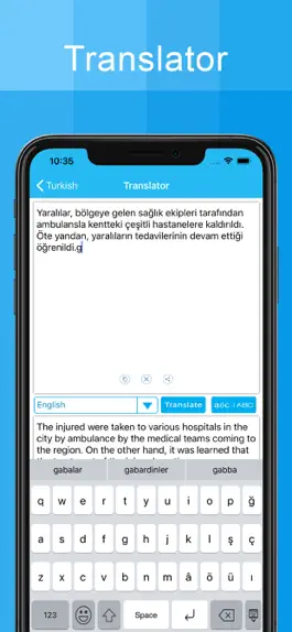 Game screenshot Turkish Keyboard - Translator hack