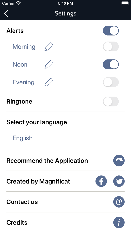 #3. Praying the Angelus (iOS) 由: Magnificat