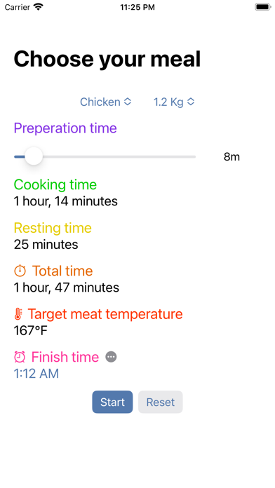 Screenshot #1 pour Big Roast Timer