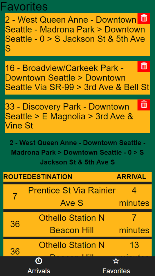 #2. Seattle METRO Bus Tracker (iOS) 由: Naiara Albaina