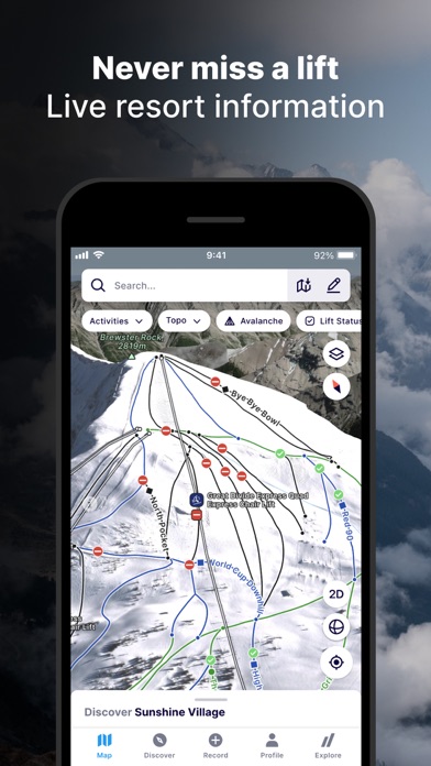 FATMAP: Hike, Bike, Ski Screenshot