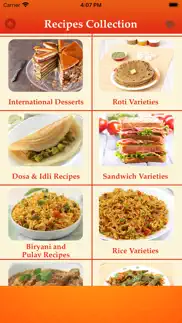 indian recipes delicious food iphone screenshot 2