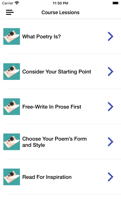 Poetry - Poem Writing Guide Screenshot