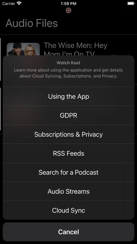 Watch Kast Audio Player screenshot 2 of 10