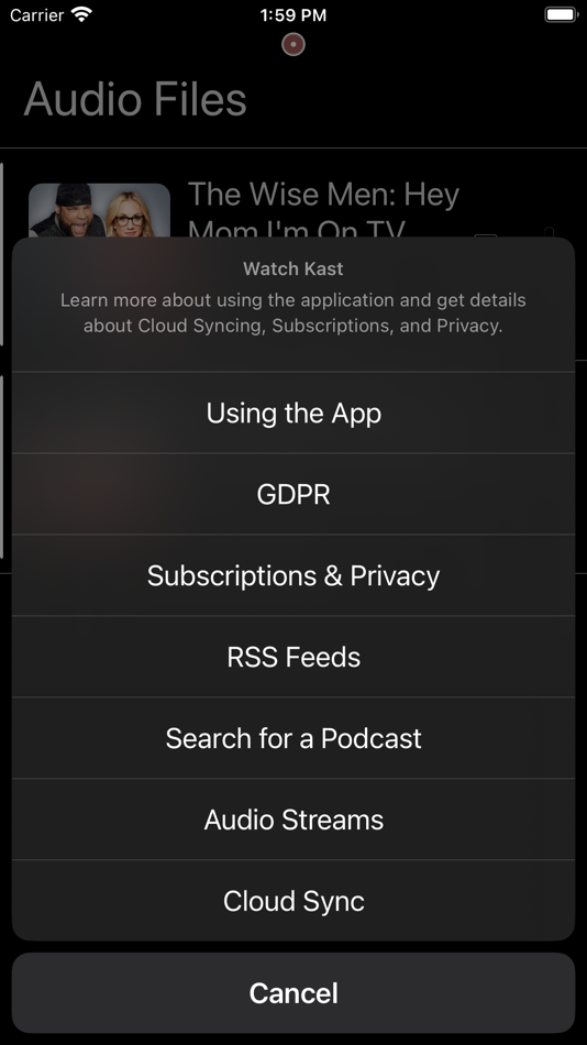#2. Watch Kast Audio Player (iOS) 由: Ronald Boyd