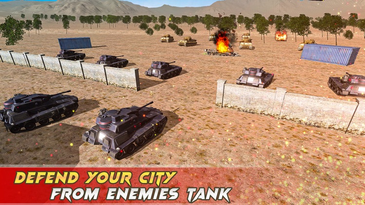 Army Tank Battle War Game 3D