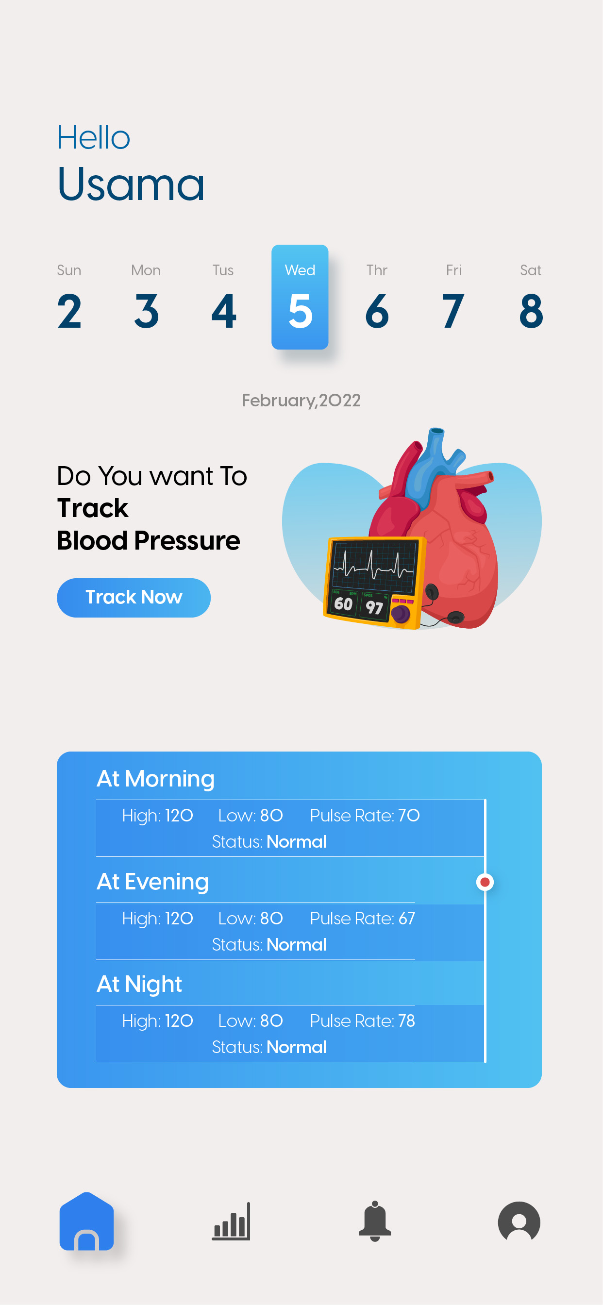 Blood Pressure Tracker BP App