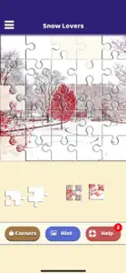 Snow Lovers Puzzle screenshot #4 for iPhone