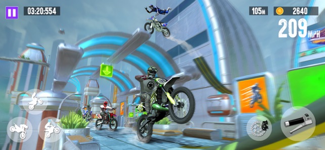 מרוצי אופנועים - משחקי אופניים ב-App Store