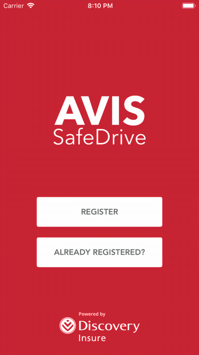 Screenshot #1 pour AVIS SafeDrive