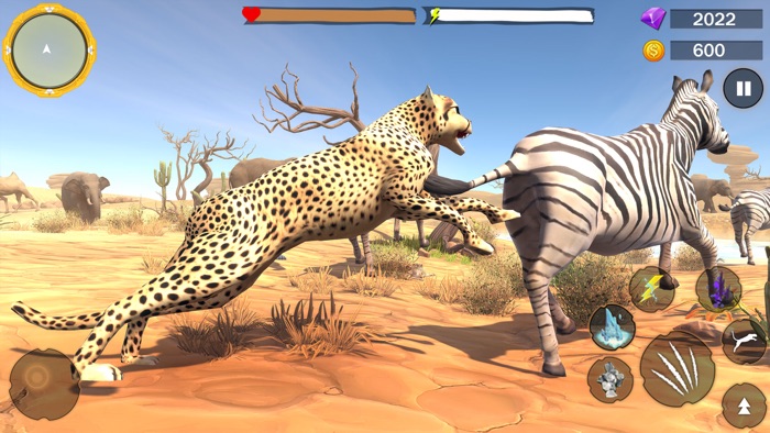 Wild Cheetah Family Sim 3D