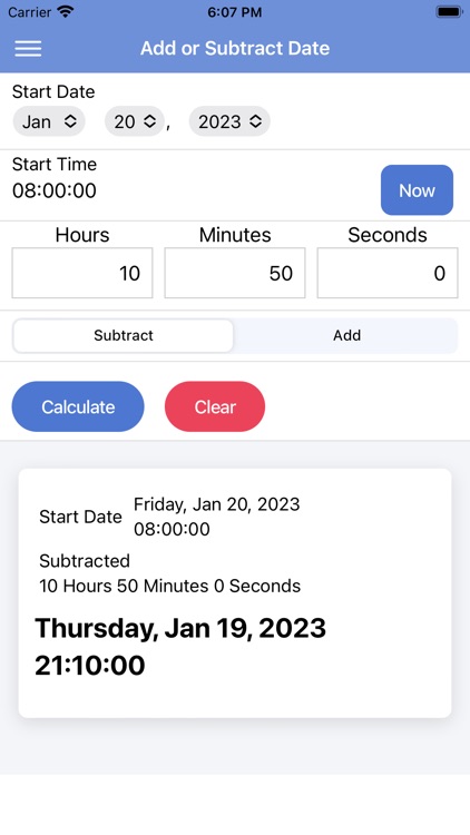 Time Duration/Add Calculator screenshot-3