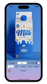 live barcode & text scanner iphone screenshot 1