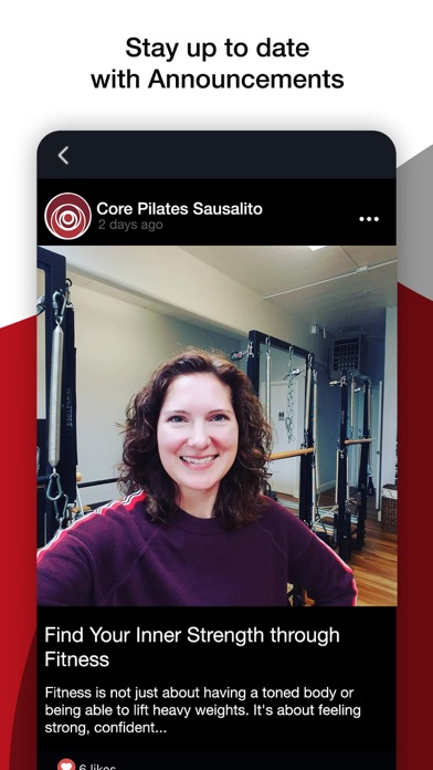 Core Pilates Sausalito Screenshot