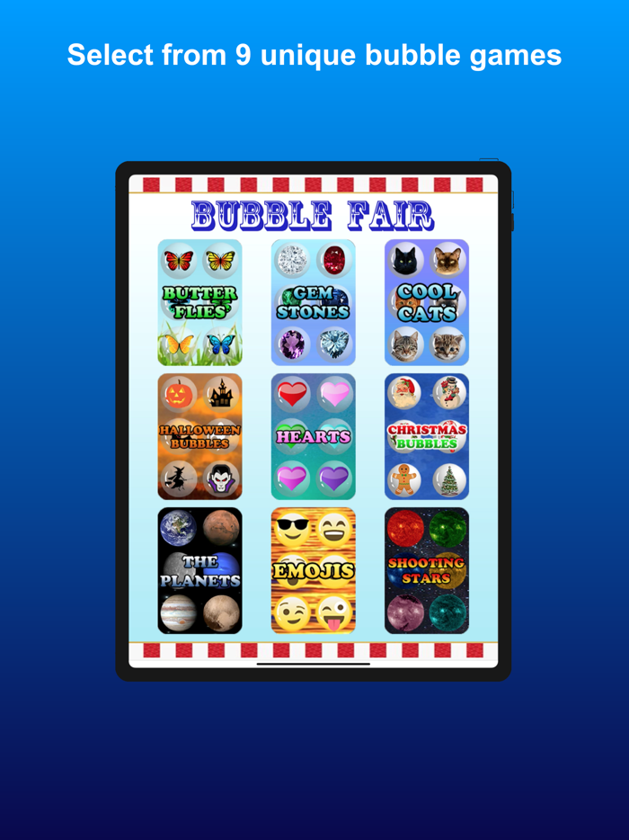 Bubble Fair - 9 Unique Games