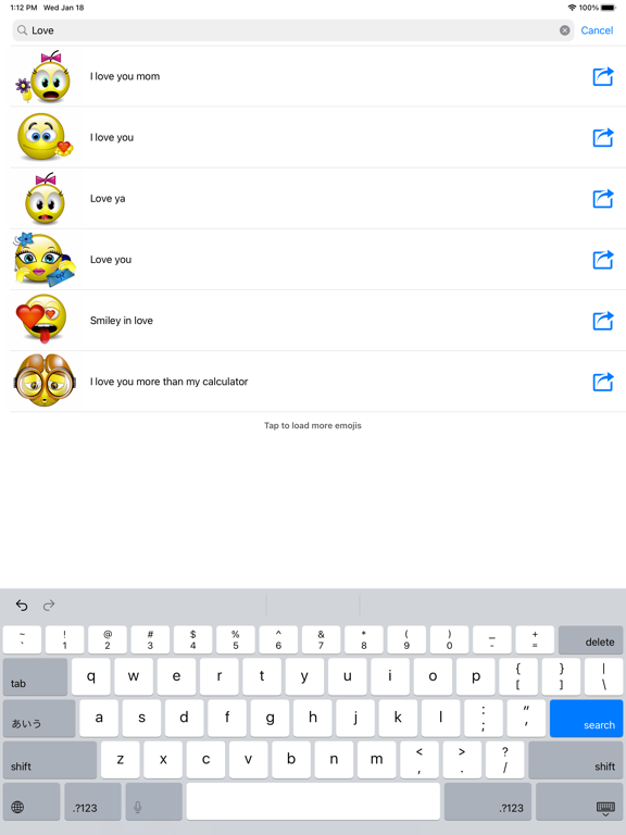 Screenshot #6 pour Talking Emojis for Texting