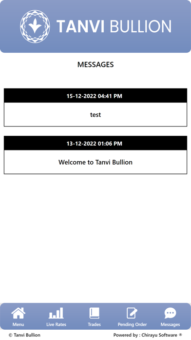 Tanvi Bullion Live Screenshot