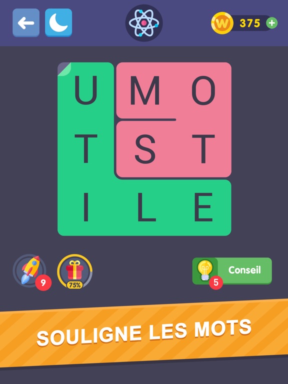 Screenshot #4 pour Mots Mélés - Word Search