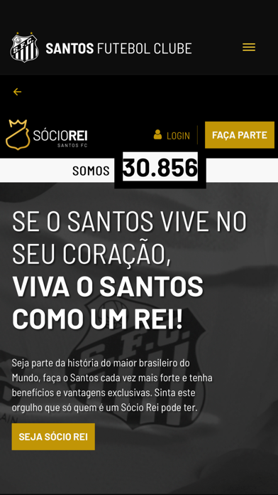 Santos FC Screenshot
