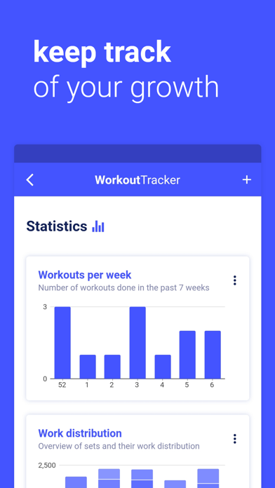 WorkoutTracker – Fitness Log Screenshot