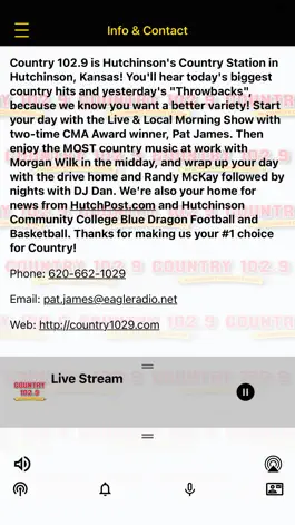 Game screenshot Country 102.9,  Hutchinson, KS hack