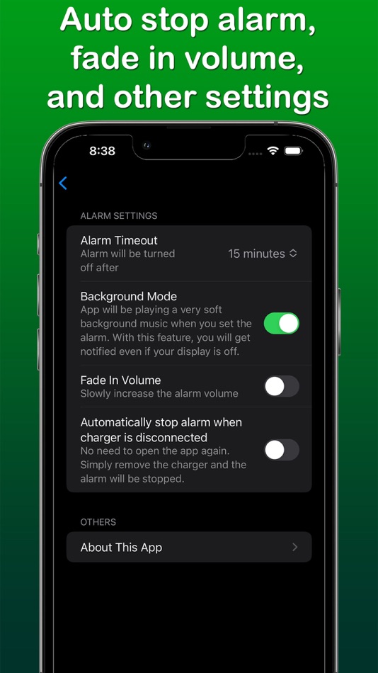 #4. Battery Alarm - Charge Alert (iOS) 由: Andy Sutanto