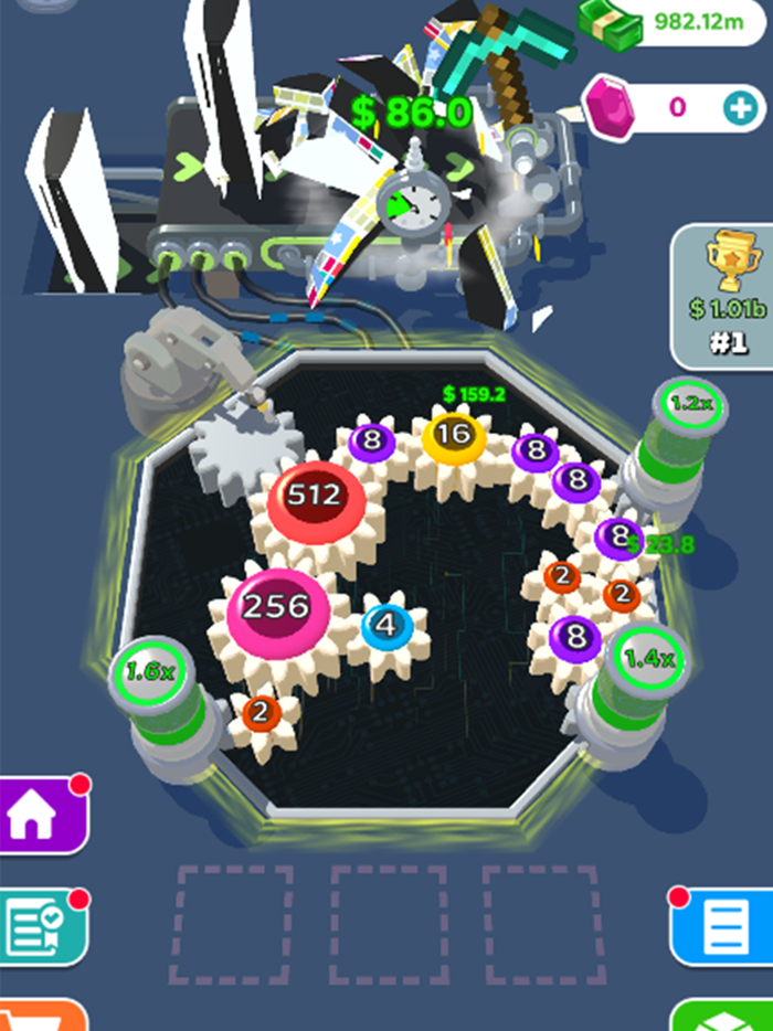 Gear Click Fever：Simulator 3D