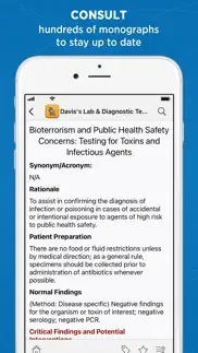davis’s lab & diagnostic tests iphone screenshot 1